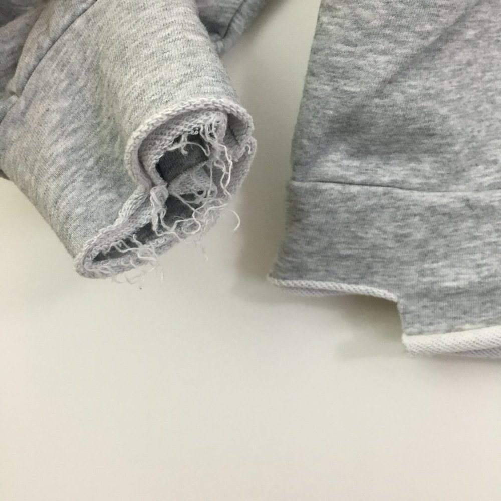 Whiteroom & Cactus Round Neck 1/2 Button Up Sweat Shirt Womens Size S Gray - Picture 6 of 14